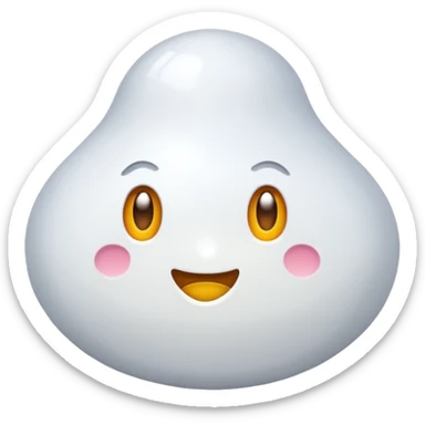 Una cebolla con una pegatina de que es nueva sticker