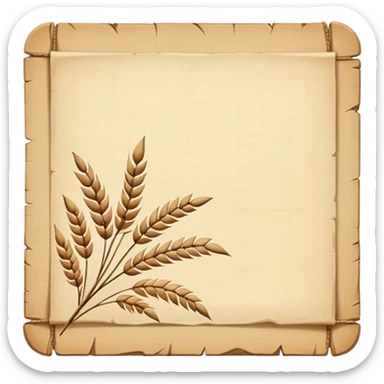 japanese papyrus sticker