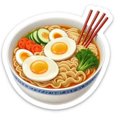 Ramen sticker