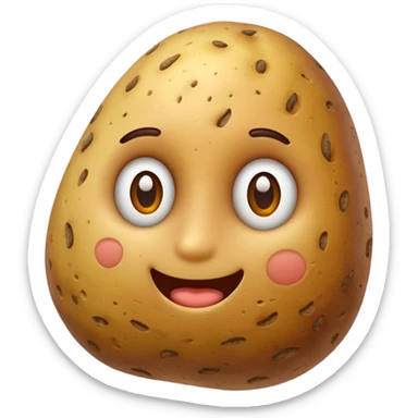 Potato sticker