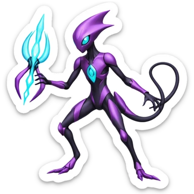 Darkrai-Deoxys-Fakémon-hybrid-creature (full body)  sticker