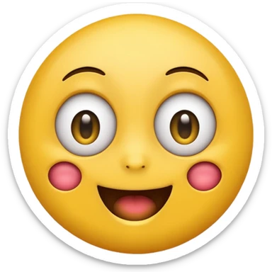 Freaky emoji sticker