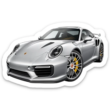 Porsche 911 Turbo S sticker