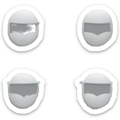 A dividing icon with a grey box similiar to ☑️ sticker