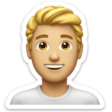 Create an emoji of a vidoe editor  sticker