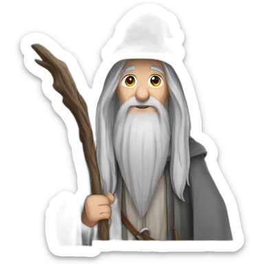 gandalf the grey sticker