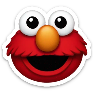 Elmo sticker