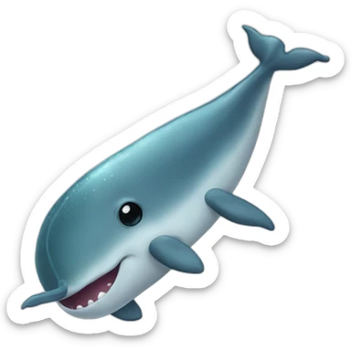 drunk narwhal emoji sticker