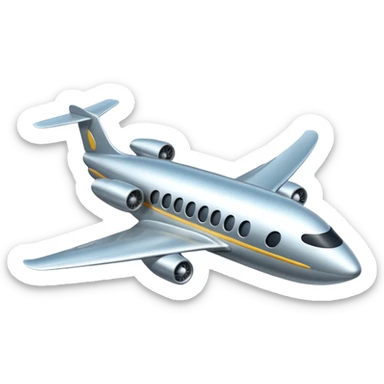 travel item aeroplane sticker