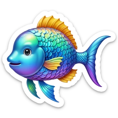 Caballito de mar, no pez sticker