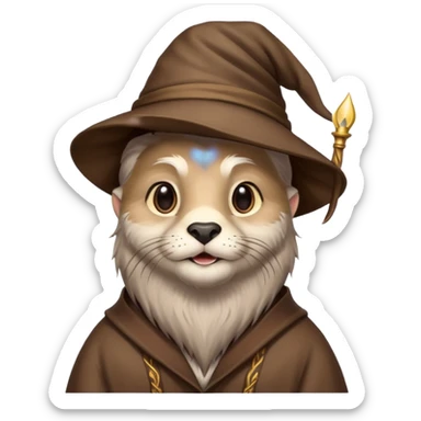 dumbledore otter sticker