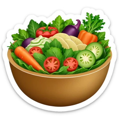 sweetgreen salad bowl sticker