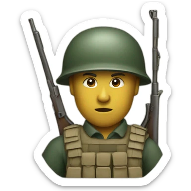 infantry symbol sticker