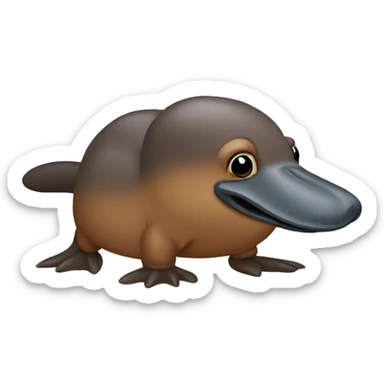 Platypus sticker