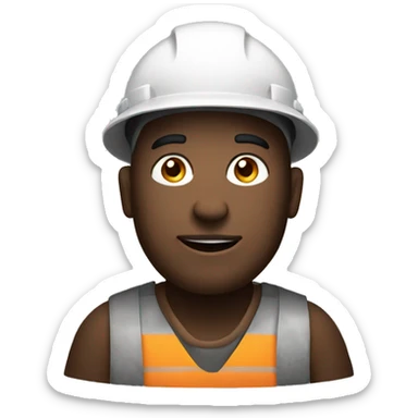 Man mining  sticker