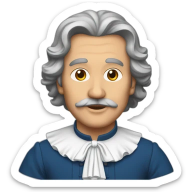 Jean de La Fontaine sticker