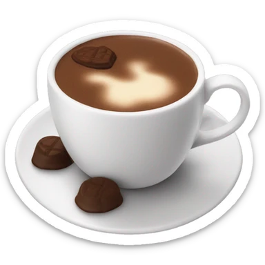 hot choco sticker