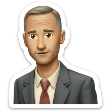 forrest gump sticker
