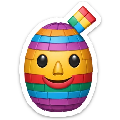 mexican pinata sticker
