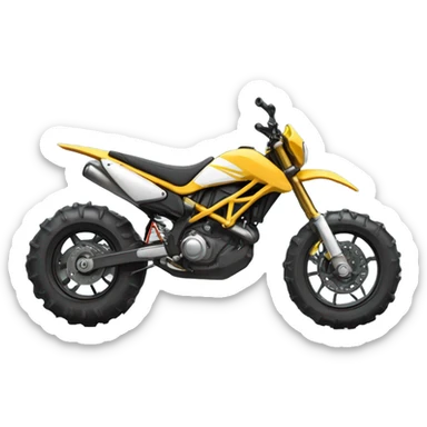supermoto sticker