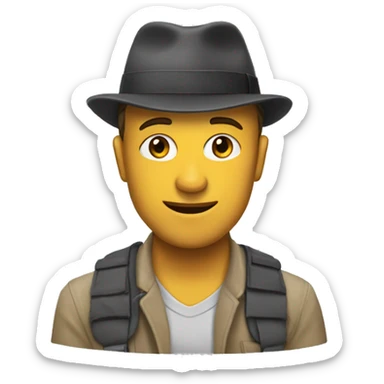 Ёжик, собака и две кошки sticker