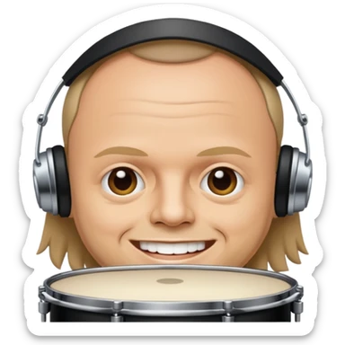 Lars ulrich emoji sticker