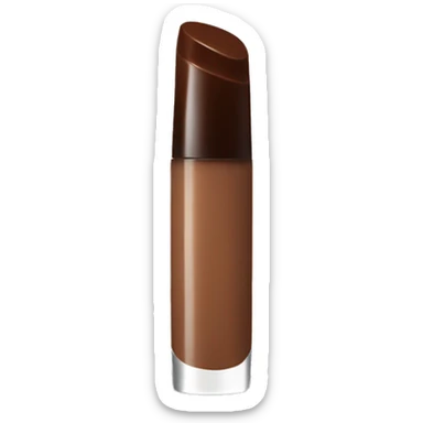 brown lipgloss sticker