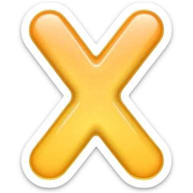 emoji-style glossy size icon with bold rounded letters “XS”, smooth gradients, soft highlights, minimal shading, clean shiny 3D look, no background, high-quality emoji aesthetic sticker