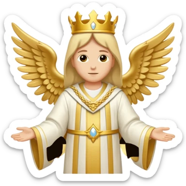angelic council heaven emoji sticker