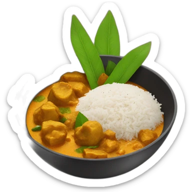 sri lankan curry sticker