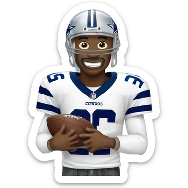 Gay Dallas cowboys fan sticker