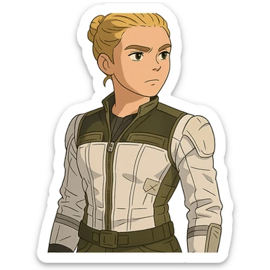 yelena belova played by florence pugh, marvel sticker