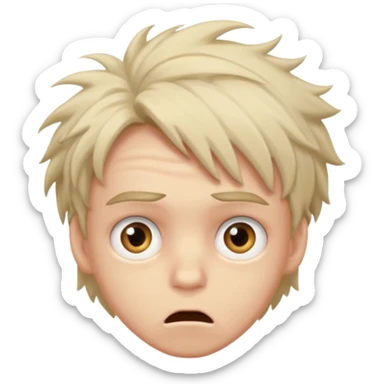 être traumatisé(garçon) sticker