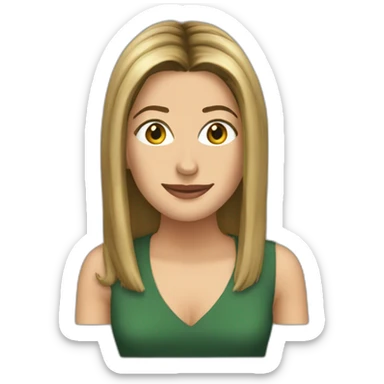 Rachel green sticker
