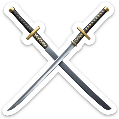 Japanese Katana sticker