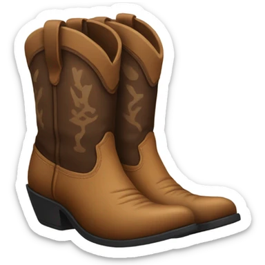 western boots sticker