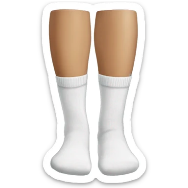 Short Socks-Footies sticker