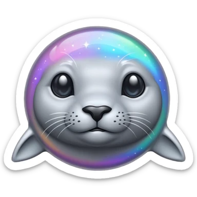 A Galaxy seal sticker