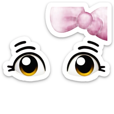 Hello kitty crying  sticker