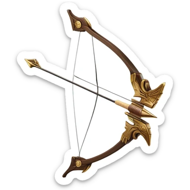 Bow with bow  sticker