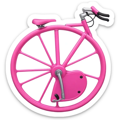 Pink giro sticker
