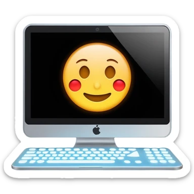 Computador Ligado sticker