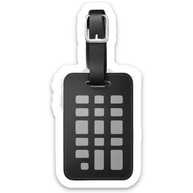 luggage tag qr code sticker