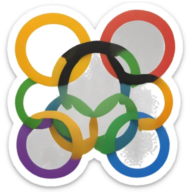 olympic rings sticker