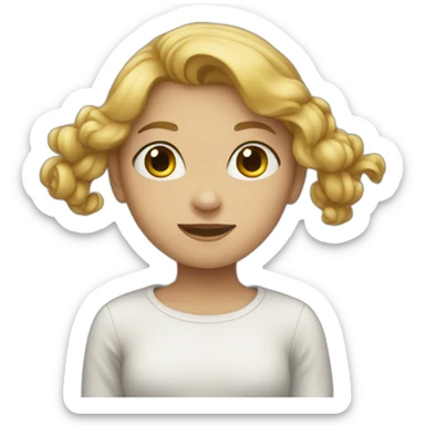 Invisible girl sticker