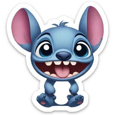 Stitch amoroso sticker