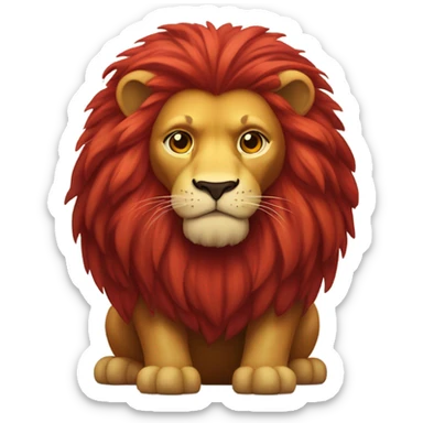 Griffindoor lion sticker