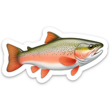trout-salmon sticker