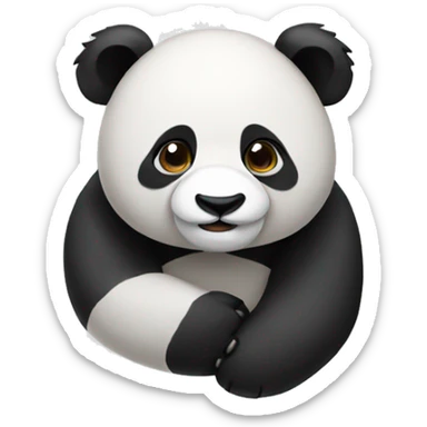 Panda sticker