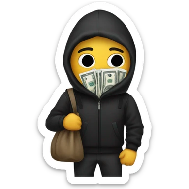 Make a robber  sticker